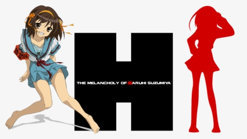 Melancholy Of Haruhi Suzumiya Characters Fan Art, HD Png Download, Transparent PNG