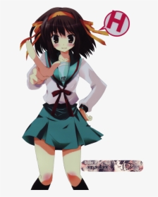 Renders Suzumiya Haruhi - Anime, HD Png Download, Transparent PNG