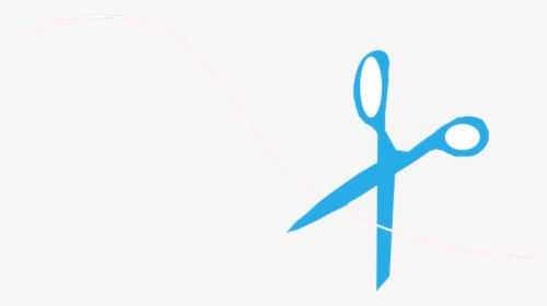 Free Scissors And Thread - Scissor Gif Cutting String, HD Png Download, Transparent PNG