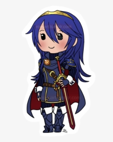Chibi Lucina , Png Download - Cartoon, Transparent Png, Transparent PNG