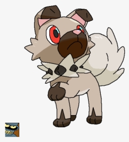 Pokemon Coloring Pages Rockruff, HD Png Download, Transparent PNG