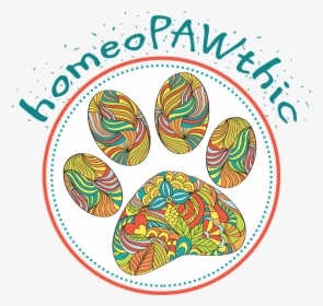 Homeopawthic - Thank You With Paw Prints, HD Png Download, Transparent PNG