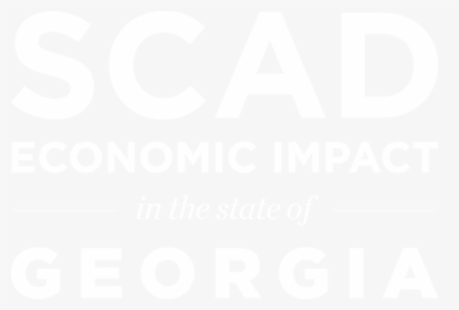 Scad Economic Impact In The State Of Georgia - Poster, HD Png Download, Transparent PNG