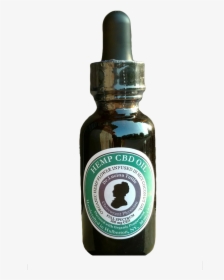 Lucina Tuttle Full Spectrum Hemp Oil Tincture Peppermint - Glass Bottle, HD Png Download, Transparent PNG