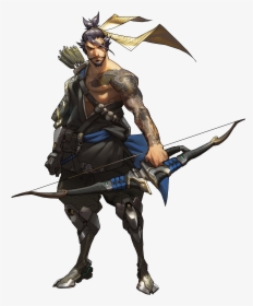 Hanzo Presskit - Overwatch Characters Designs, HD Png Download, Transparent PNG