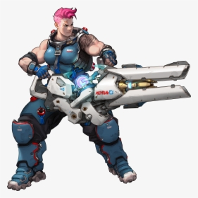 Character Profile Wikia - Zarya Overwatch Concept Art, HD Png Download, Transparent PNG