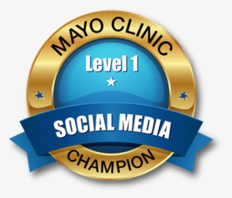 Mayo Clinic Champions Badge Level 1 Large Cropped - Herpes On Black People, HD Png Download, Transparent PNG