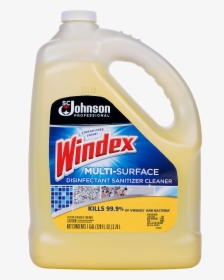 Windex® Multi-surface Disinfectant Sanitizer Cleaner - Bottle, HD Png Download, Transparent PNG