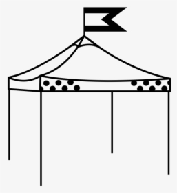 Luxe Event Rental Tent Icon - Event Tent Png Icon, Transparent Png, Transparent PNG