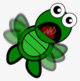 Turtle Flapping Png Images - Moving Pictures Of Turtles, Transparent Png, Transparent PNG