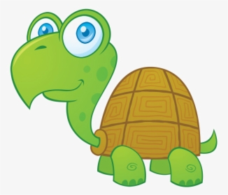 Transparent Turtle Cartoon Png - Cute Turtle Cartoon, Png Download, Transparent PNG