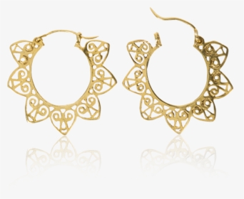 Dionne Gold Hoop Earrings , Png Download - Earrings, Transparent Png, Transparent PNG