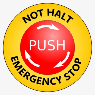 Emergency Stop, Pushbutton, Button - Arret D Urgence Png, Transparent Png, Transparent PNG