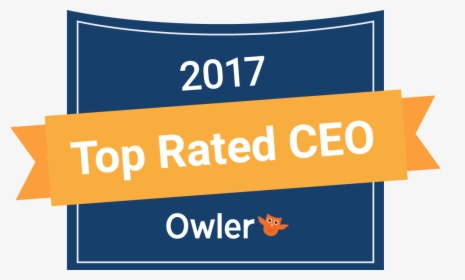 2017 Owler Top Rated Ceo, HD Png Download, Transparent PNG