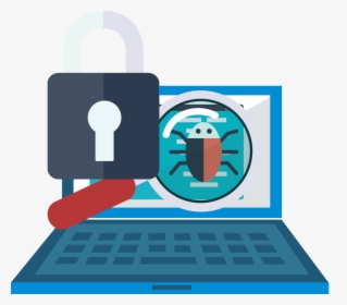 Hacker Clipart Computer Ethics - Computer Virus Icon Png, Transparent Png, Transparent PNG