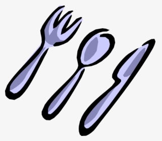 Vector Spoon Illustration - Transparent Cutlery Clipart, HD Png Download, Transparent PNG