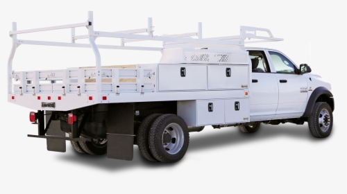 Contractor Body On A Ram 5500 Chassis - Contractor Body Truck, HD Png Download, Transparent PNG