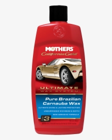 California Gold Pure Brazilian Carauba Wax-liquid - Mothers Pure Brazilian Carnauba Wax, HD Png Download, Transparent PNG