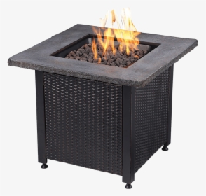 Endless Summer Lp Gas Outdoor Fire Table With Faux - Tdc Outdoor Gas Fire Pit, HD Png Download, Transparent PNG