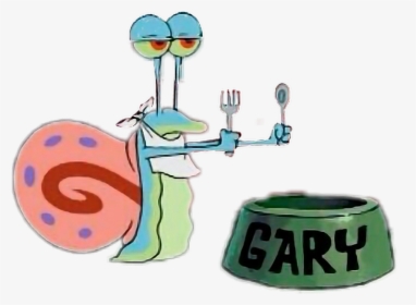 Gary Sticker - Cartoon - Spongebob Squarepants, HD Png Download, Transparent PNG
