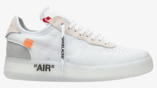 Persistente Sangriento Eslovenia Air Force 1 Low Off White Black White - Off White Shoes Nike, HD Png  Download , Transparent Png Image - PNGitem