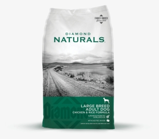 Large Breed Adult Dog Front Of Bag - Diamond Naturals Puppy Food, HD Png Download, Transparent PNG