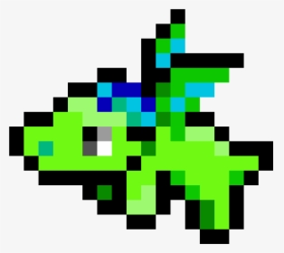 Baby Dragon Pixel Art, HD Png Download, Transparent PNG