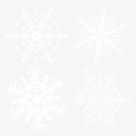 White Snowflake Transparent, HD Png Download, Transparent PNG