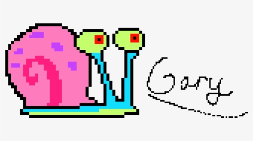 Gary The Snail Minecraft Pixel Art, HD Png Download, Transparent PNG
