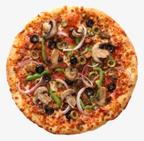 Pizza-cutter - Pizza Picture From Top, HD Png Download, Transparent PNG