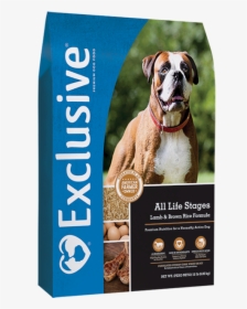 Exclusive All Life Stages Dog Food Lamb And Brown Rice - Exclusive Puppy Food, HD Png Download, Transparent PNG
