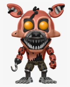 Five Nights At Freddy S - Funko Pop Fnaf Nightmare Foxy, HD Png Download, Transparent PNG