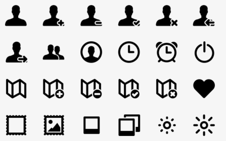 Emotion,square,symmetry - Business Icons Line Art, HD Png Download, Transparent PNG