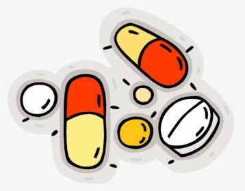 Cliparts Prescription Drugs - Pills Clipart, HD Png Download, Transparent PNG