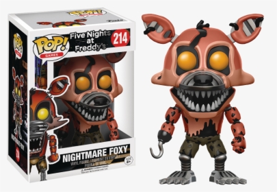 Nightmare Foxy Funko Pop, HD Png Download, Transparent PNG