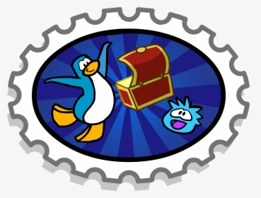 Fossil Clipart Archaeological Dig - Green Stamp Club Penguin, HD Png Download, Transparent PNG