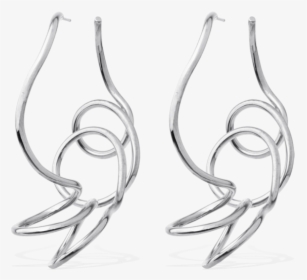 Completedworks Silver Earrings Fossil Whale 0 1 - Figure Drawing, HD Png Download, Transparent PNG