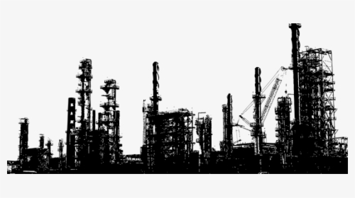 Transparent Fossil Fuel Clipart - Oil Refinery Clipart, HD Png Download, Transparent PNG