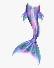 #mermaidtail #mermaid #colorful #pink #purple #green - Mermaid Tail Anime, HD Png Download, Transparent PNG