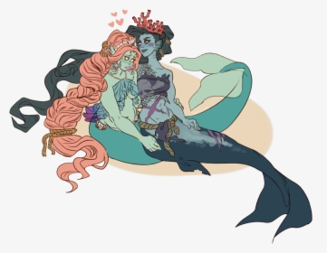 Mermaid Art, HD Png Download, Transparent PNG