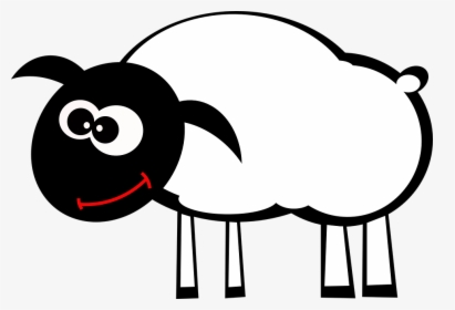Sheep Eid Al Adha Eid Mubarak Eid Al Fitr Humour - Grazing Cartoon, HD Png Download, Transparent PNG