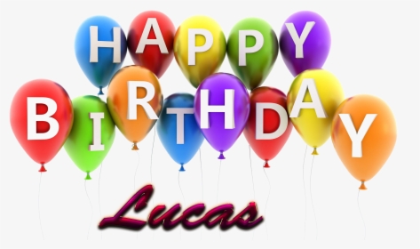 Lucas Happy Birthday Balloons Name Png - Happy Birthday Avleen Cake, Transparent Png, Transparent PNG