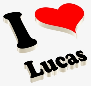 Lucas Heart Name Transparent Png - Heart, Png Download, Transparent PNG