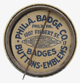 Pabst Blue Ribbon City Button Back Beer Button Museum - Vi Samarbejder Med Ældre Sagen Logo, HD Png Download, Transparent PNG