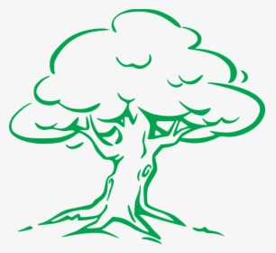 Animated Environment Png - Easy Oak Tree Drawing, Transparent Png, Transparent PNG