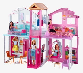 Barbie Doll Barbie Girl Toy Gift Set Big Dress Clothes - Casa Di Barbie Prezzo, HD Png Download, Transparent PNG
