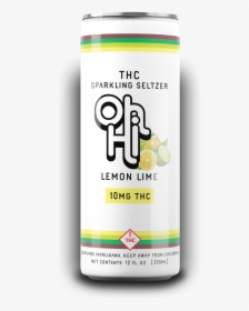 Cannabis Infused Drink - Oh Hi Thc Seltzer, HD Png Download, Transparent PNG