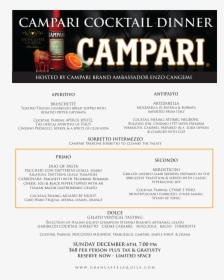 An Evening With Campari2 - Campari, HD Png Download, Transparent PNG