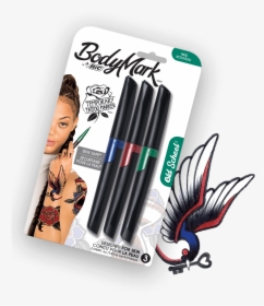 A Promotional Image - Bic Temporary Tattoo Marker, HD Png Download, Transparent PNG