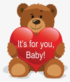 Happy Birthday Love Teddy, HD Png Download, Transparent PNG